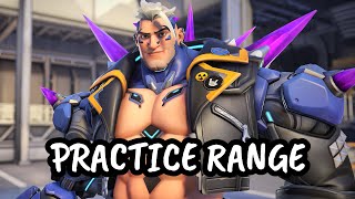 Tank Hazard Gameplay (Practice Range) || Overwatch 2