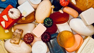 ❤︎ Reversed ❤︎ Warm Tones, Cool October 😎 ASMR Autumn-themed Soap Haul 🍂 Unboxing Opening Soaps 🍁