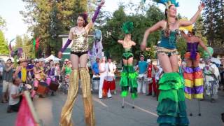 Samba Stilt Circus @ High Sierra Music Fest 2016