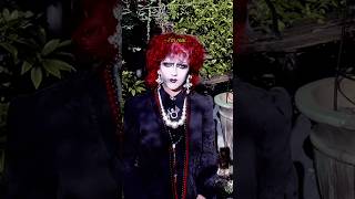 see? #tradgoth #tradgothmakeup #gothgirl #redhair #80sfashion #newwave