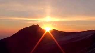 Amanecer en el Nevado de Toluca