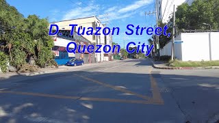 D. Tuazon Street, Quezon City / 03 P Florentino Street to Nicanor Roxas Street