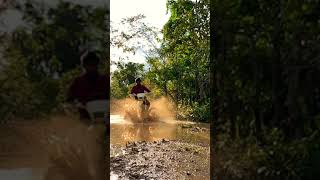 #shorts, # motor sport, practice in muddy pits