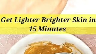 Get Lighter Brighter Skin in 15 Minutes!! Skin Do Ware #youtubeshorts #shortvideo