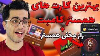 بهترین کارت های همستر کمبت کدومان؟ 😍| راز مخفی همستر | Hamster Kombat