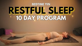 Transform Your Nights with Bedtime Yin: Join our 10 Days Program