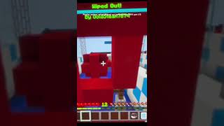 Playing parkour called Wipped out by GoldSteam7874 part 1/3 #minecraft #minecraftshorts #parkour