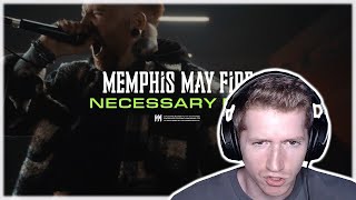 Chris REACTS to Memphis May Fire - Necessary Evil