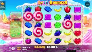 SWEET BONANZA 🍭 ŞEKERLER PATLADI ORTAM HAVALANDI!!!