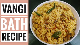 VangiBath - వాంగీబాత్😋 || Karnataka special VangiBath #Brinjalrice #Vangibathrecipe #EasyLunchrecipe