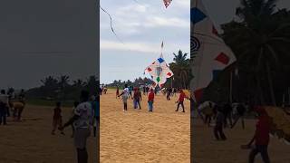 Bigg gemba kite flying | kite festival | kite season | 2023 #kite #kiteflying​⁠ #srilanka @#kites#