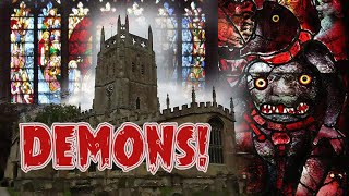 Eerie Elegance: Exploring Demon Stained Glass at St Mary’s Church, Fairford