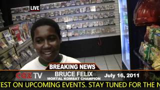 CGZ  7-16-11 - Mortal Kombat 2011 Winner Recap - Bruce Felix