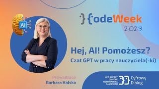 Hej, AI! Pomożesz? Czat GPT w pracy nauczyciela(-ki)