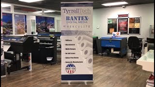 TyrrellTech & Bantex Pop Up Display