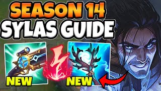 THE BEST SYLAS GUIDE FOR SEASON 14!! (BEST SYLAS BUILD AND RUNES)