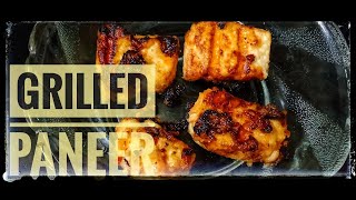 Homemade Grilled Paneer/Grilled Ponner/Grilled Cheese curd recipe #MyStyle #indianfoodblogger