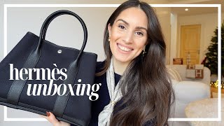 HERMÈS BAG UNBOXING | Garden Party Review, Luxury unboxing, Hermès haul, Luxury haul, Vlogmas | Pia