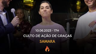 10.06 | CULTO AÇÃO DE GRAÇAS - 17h | Carisma Sede Ao vivo