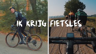 IK KRIJG FIETSLES! - Buiten de gebaande paden.