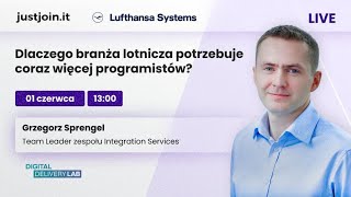 Dlaczego branża lotnicza potrzebuje coraz więcej programistów? [LIVE]