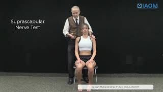 Shoulder: Suprascapular nerve test and management