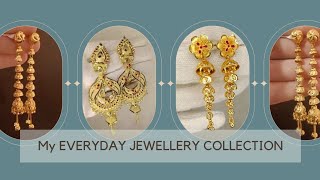 Gold Earrings Designs New Model #2024 #gold #trending