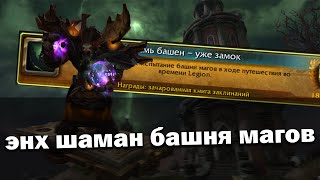 Башня магов 9.1.5 Тактика ЭНХ ШАМАН | Ярость королевы-богини | World of Warcraft Shadowlands