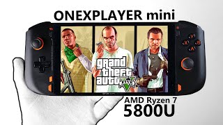 The ONEXPLAYER mini Unboxing - Handheld Windows 11 Gaming PC (AMD Ryzen 7 5800U)