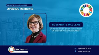 "Opening Remarks" with Rosemarie McClean | GBBC's Blockchain Central UNGA 2024