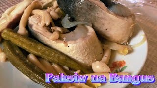 Ganito ang pagluto ng Paksiw na Bangus #viral #trending