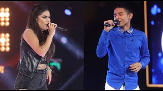 Los Cuatro Finalistas: Claudia Novoa y Pedro Crisanto nos regalaron una reñida batalla musical