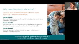 BenefitBump/Canopie Webinar: Maternal Mental Health Solutions for Employees of All Income Levels