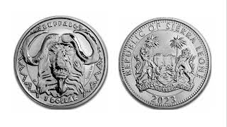 Sierra Leone Buffalo Big Five Silver Bullion Coin