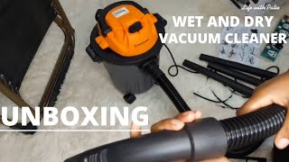 Unboxing Bennett Read Tough 12|How To Use Wet and Dry Vacuum Cleaner