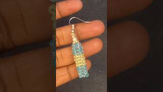 DIY How to make earrings at home 17 #shorts