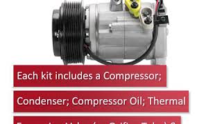 Air conditioning compressor kits from Adrad