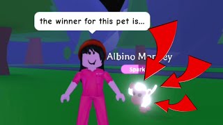 Neon Albino Monkey Winner 😋🐑 (#plzoffermy S19)