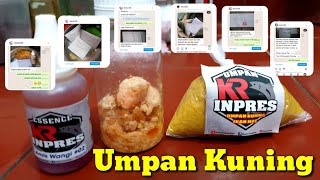 Umpan Kuning Ikan Mas Siap pakai bisa tanpa amisan #089