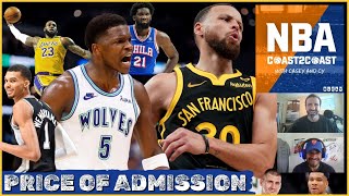 NBA Coast2Coast - 1st Annual Price of Admission Rankings, Rating the NBA's Most Exciting Players