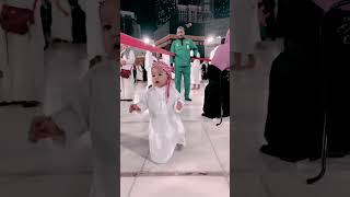 Mecca • Cute Baby In Masjid Al Haram • Makkah • Islamic Short •#ytshorts #viral #makkah