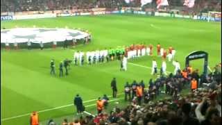 FC Bayern vs Real Madrid Champions League Einmarsch