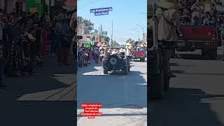 Reprecentacion de la mu3rt3 del Jeneral Francisco Villa llevada acabo por la Union de cabalgadores