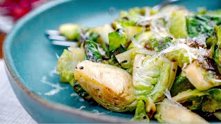 DELICIOUS Vegan Brussels Sprout Recipe (With Balsamic Vinegar)