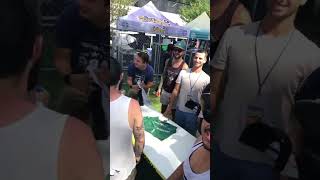 Meeting August Burns Red in warp tour 2018