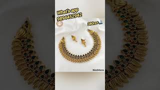 imitation jewellery#premiumqualitynecklace| what'sapp for booking 9894452942 #newfashionjewellery