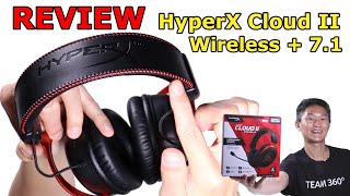 Review: HyperX Cloud II Wireless Headset with 30 HOUR Battery Life!