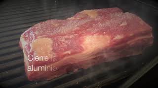 Como ahumar en Parrilla a Gas con Chips de Leña Humos