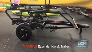 Yakima Easyrider Kayak Trailer - New Heavy Duty Deluxe Trailer