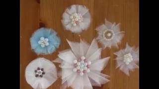 Tulle Flowers Tutorial (nice and easy) copy